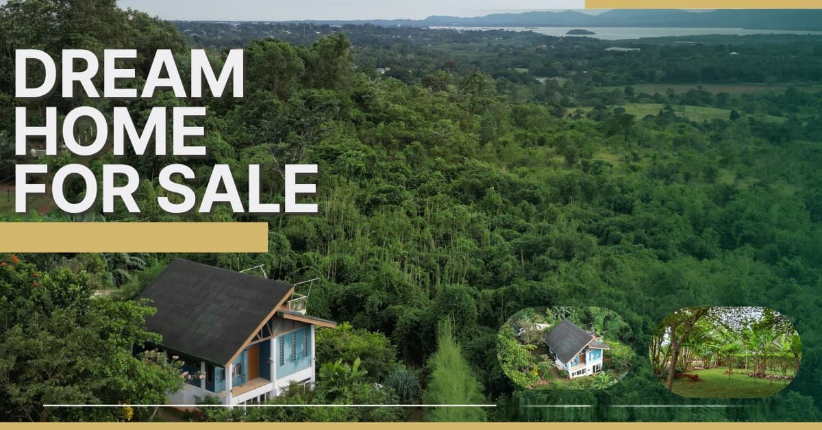 very Fully Furnished 2-Bedroom House and Lot overlooking Honda Bay