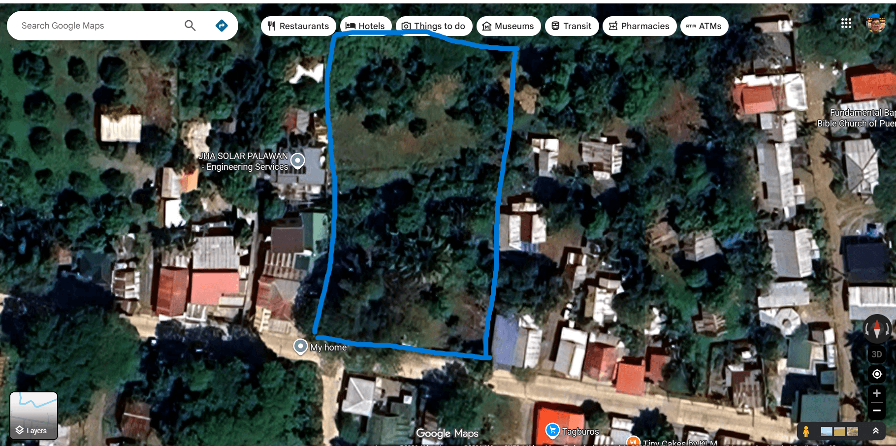 Spacious 3,500 sqm Titled Lot with Road Frontage in Tagburos, Puerto Princesa City